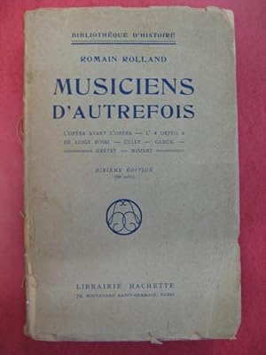 Image du vendeur pour ROLLAND Romain Musiciens d'Autrefois mis en vente par partitions-anciennes