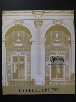 OFFENBACH Jacques La Belle Hélène Programme Opéra 1983