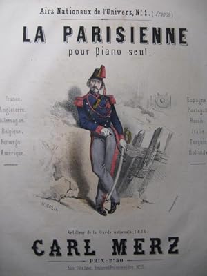 MERZ Carl La Parisienne Piano XIXe