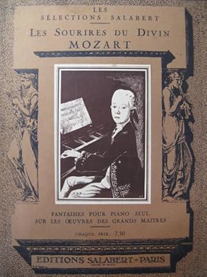 Imagen del vendedor de SALABERT Francis Les Sourires du Divin Mozart Piano 1934 a la venta por partitions-anciennes