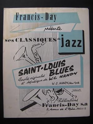 Bild des Verkufers fr Saint-Louis Jazz W. C. Handy Chant Piano zum Verkauf von partitions-anciennes