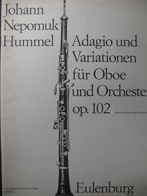 HUMMEL J. N. Adagio und Variationen Piano Oboe