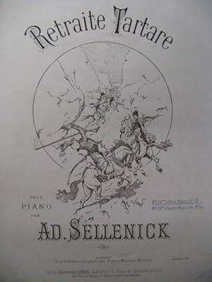 Seller image for SELLENICK Ad. Retraite Tartare Piano 1884 for sale by partitions-anciennes