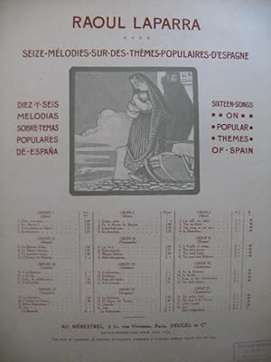 Imagen del vendedor de LAPARRA Raoul En Decembre Chant Piano 1920 a la venta por partitions-anciennes