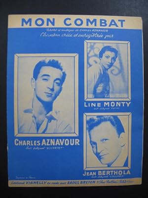 Mon combat Charles Aznavour 1957