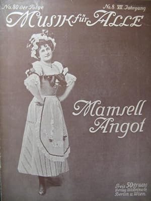 LECOCQ Charles Mamsell Angot Piano 1911