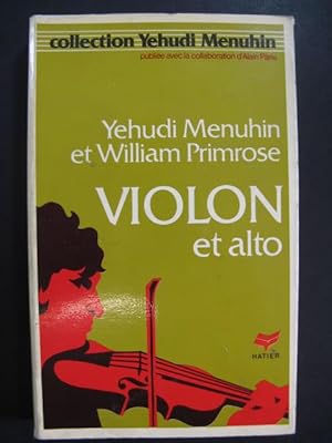 MENUHIN et PRIMROSE Violon et Alto 1978