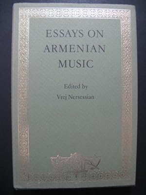 Essays On Armenian Music Vrej Nersessian