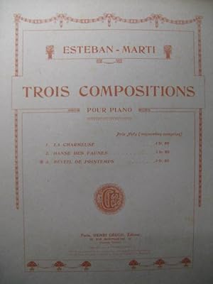 Immagine del venditore per ESTEBAN-MARTI Rveil de Printemps Piano 1914 venduto da partitions-anciennes