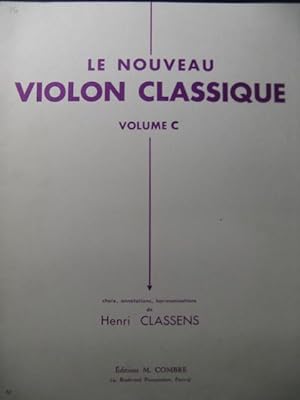 Seller image for CLASSENS Henri Le Nouveau Violon Classique C Violon Piano 1962 for sale by partitions-anciennes