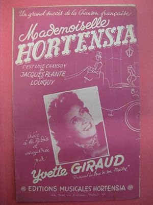 Mademoiselle Hortensia Yvette Giraud 1946