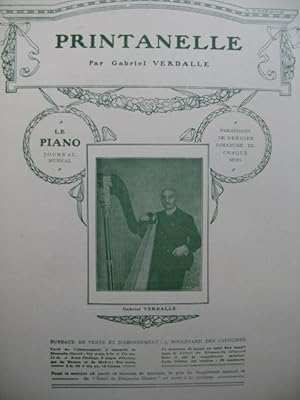 Seller image for VERDALLE Gabriel Printanelle piano for sale by partitions-anciennes