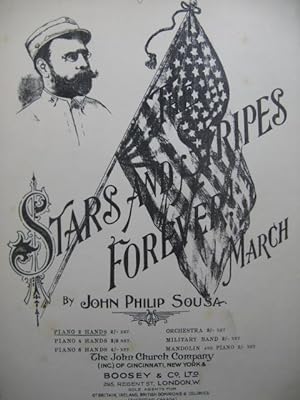 Seller image for SOUSA John Philip The Stars and Stripes Forever Piano for sale by partitions-anciennes