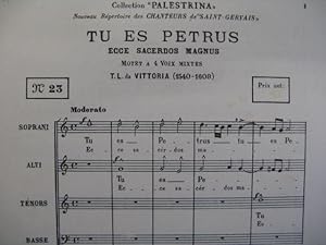 VITTORIA T. L. da Tu es Petrus Chant Chorale