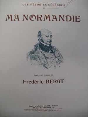 Seller image for BERAT Frdric Ma Normandie Chant Piano for sale by partitions-anciennes