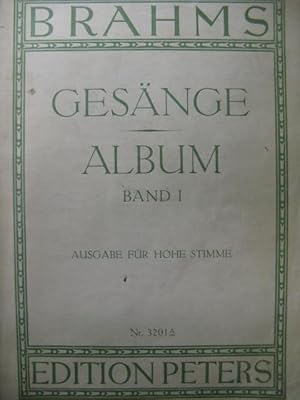 Seller image for BRAHMS Johannes Lideder Band I Chant Piano for sale by partitions-anciennes