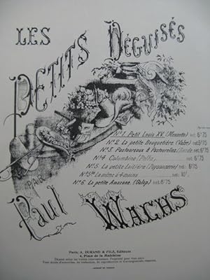 Seller image for WACHS Paul Petit Louis XV Piano for sale by partitions-anciennes