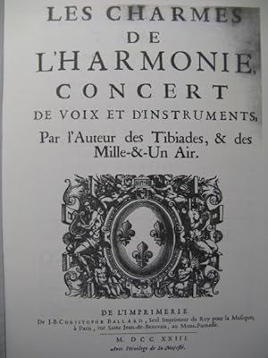 CHAUVON François Les Charmes de l'Harmonie 1979