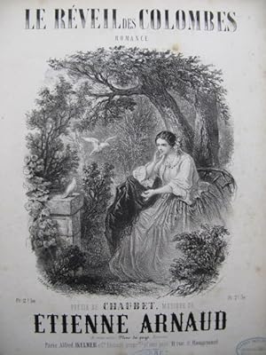 Seller image for ARNAUD Etienne Le Rveil des Colombes Chant Piano 1858 for sale by partitions-anciennes