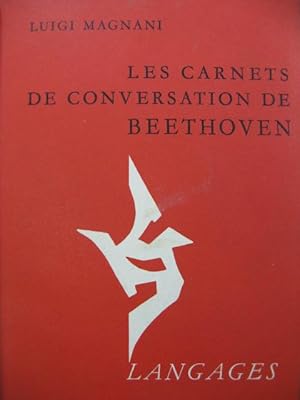 Immagine del venditore per MAGNANI Luigi Les Carnets de Conversation de Beethoven 1971 venduto da partitions-anciennes