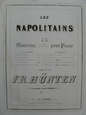 Seller image for HNTEN Franois Cavatine du Barbier de Sville Piano XIXe for sale by partitions-anciennes