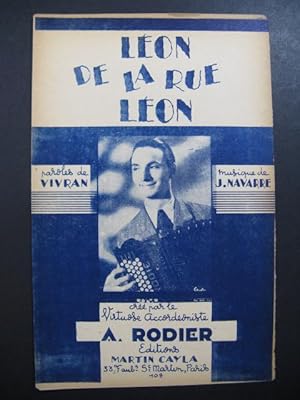 Imagen del vendedor de Lon de la Rue Lon A. Rodier Jean Navarre a la venta por partitions-anciennes