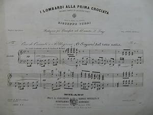 Immagine del venditore per VERDI Giuseppe I Lombardi alla Prima Crociata No 15 Piano 1843 venduto da partitions-anciennes