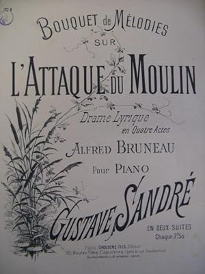 Bild des Verkufers fr SANDR Gustave L'attaque du Moulin 1 Piano 1895 zum Verkauf von partitions-anciennes