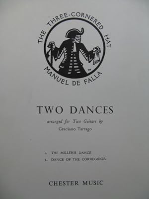 DE FALLA Manuel Two Dances pour 2 Guitares