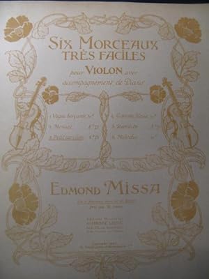 MISSA Edmond Petit carillon Violon Piano 1905