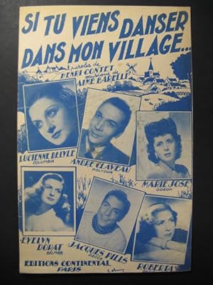 Si tu viens danser dans mon village Chant 1950