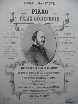Seller image for GODEFROID Flix Tyrolienne Favorite Piano XIXe sicle for sale by partitions-anciennes