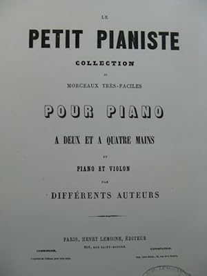 Image du vendeur pour GOLDNER W. Sonatine No 2 Violon Piano XIXe mis en vente par partitions-anciennes