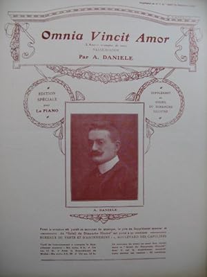 Seller image for DANIELLE A. Omnia Vincit Amor Piano for sale by partitions-anciennes