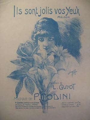 Seller image for CODINI P. Ils sont jolis vos yeux Chant Piano 1913 for sale by partitions-anciennes