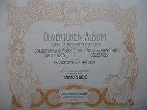 Ouverturen-Album Opéra Piano 4 mains ca1905