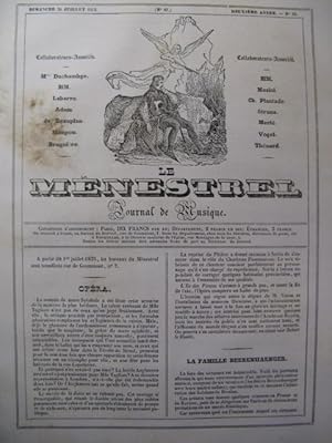 PILATI Auguste Jeune Fille et Jeune Fleur Piano Chant 1835