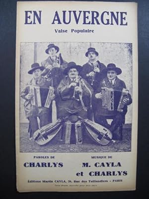 Seller image for En Auvergne CHARLYS et M CAYLA Accordon for sale by partitions-anciennes