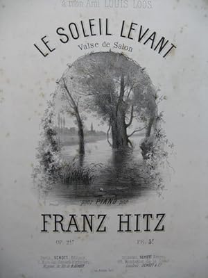 Image du vendeur pour HITZ Franz Le Soleil Levant Piano mis en vente par partitions-anciennes
