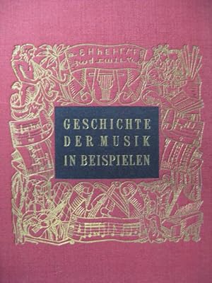 SCHERING Arnold Geschichte der Musik in Beispielen 1931