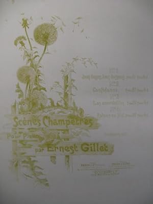 Seller image for GILLET Ernest Bras Dessus Piano 1897 for sale by partitions-anciennes