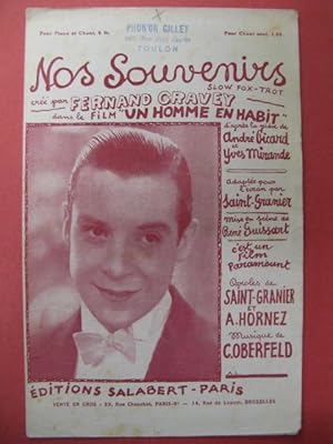 Nos Souvenirs Chanson 1931