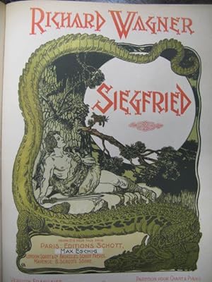 WAGNER Richard Siegfried Opéra 1900