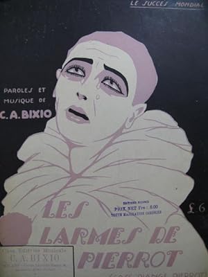 Immagine del venditore per BIXIO C. A. Les Larmes de Pierrot Piano Chant 1923 venduto da partitions-anciennes