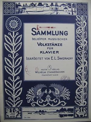 Seller image for SWERKOFF E. L. Sammlung beliebter Russischer Volkstnze Piano for sale by partitions-anciennes