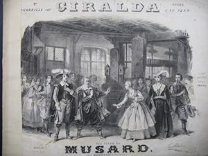 MUSARD Giralda Ad. Adam Piano Violon Flute Piston Basse ca1850