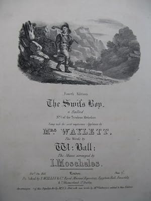 Image du vendeur pour MOSCHELES I. The Swiss Boy Chant Piano XIXe mis en vente par partitions-anciennes