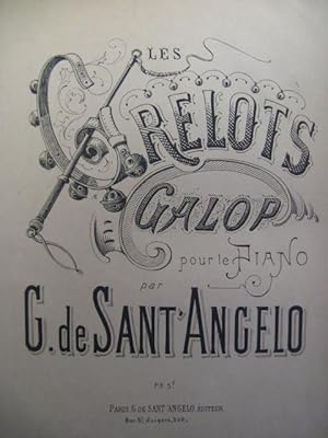 Seller image for DE SANT'ANGELO G. Les Grelots Piano for sale by partitions-anciennes