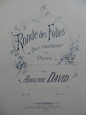 DAVID Adolphe Ronde des Folies piano