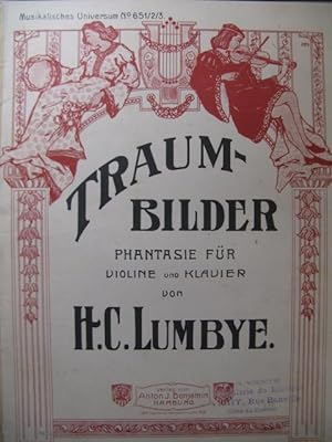 LUMBYE H. C. Traumbilder Violon Piano 1904